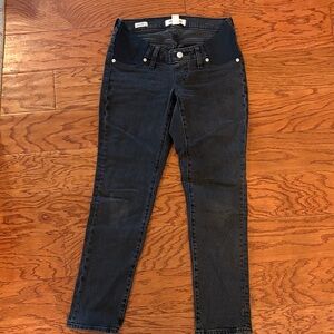 Madewell Women’s Black Maternity Jeans